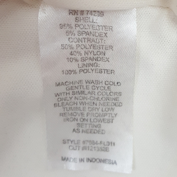 Ivory Spring/Summer Rouched Pencil Cocktail Dress - Picture 9 of 9